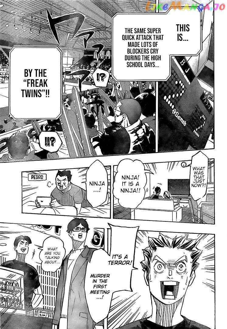 Haikyuu!!, Chapter 381 image 15